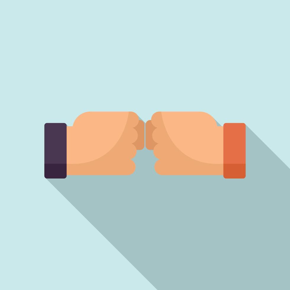 Teen problems icon, flat style vector