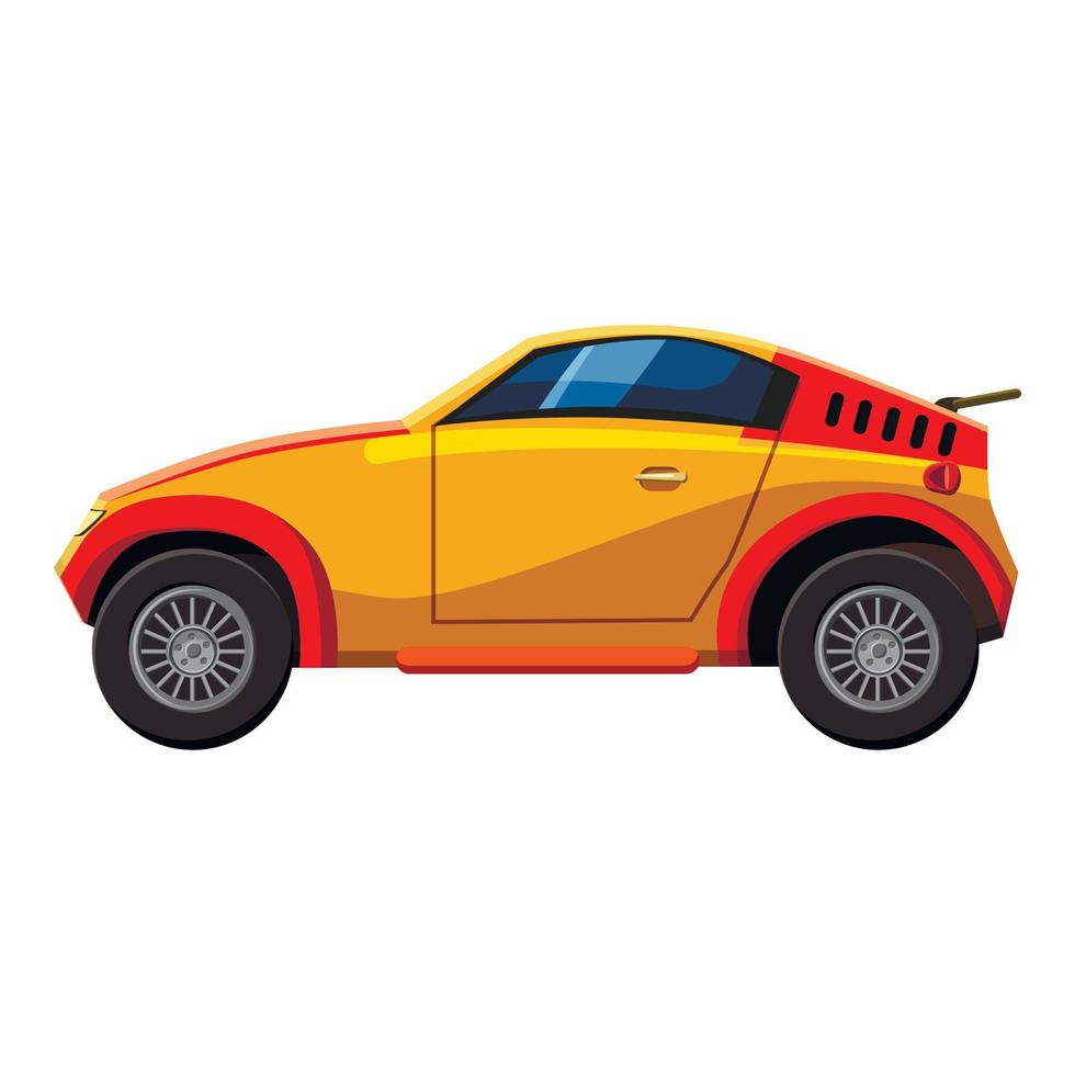 icono de coche deportivo, estilo 3d isométrico vector