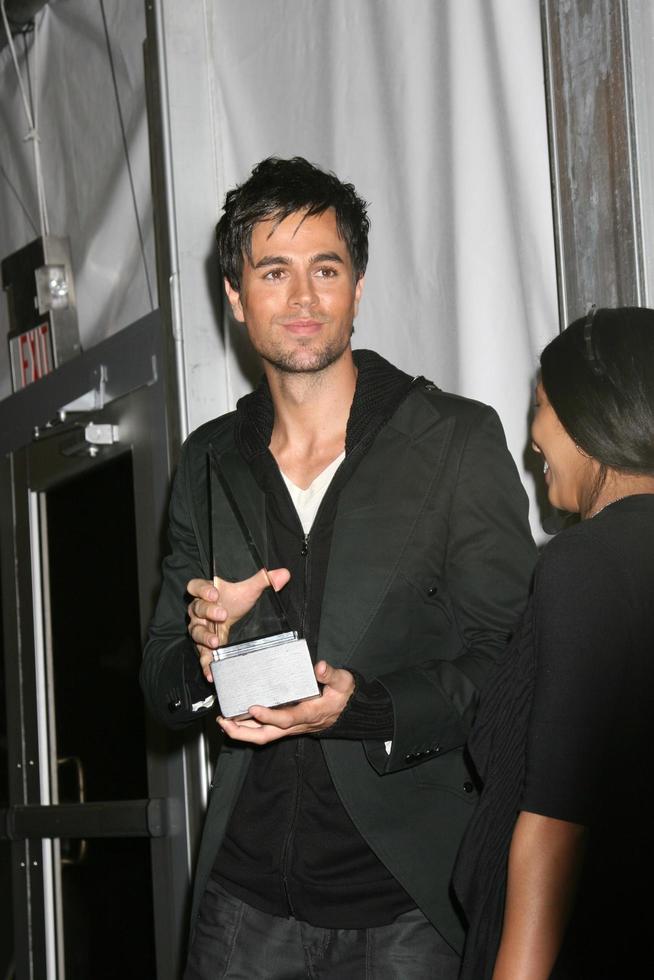 Enrique Iglesias in the Press Room of the American Music Awards 2008 at the Nokia Theater in Los Angeles, CA November 23, 2008 photo