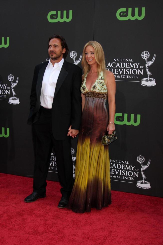 Thorsten Kaye and Susan Haskell arriving at the Daytime Emmy Awards at