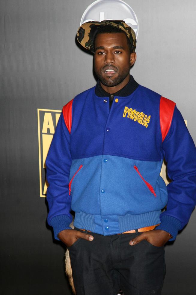 Kanye West arriving to the 2008 American Music Awards at the Nokia Theater in Los Angeles, CA November 23, 2008 photo
