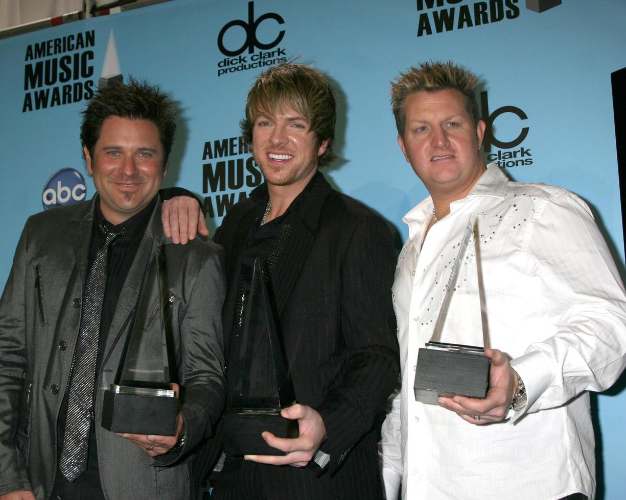 Rascal Flatts in the Press Room of the American Music Awards 2008 at the Nokia Theater in Los Angeles, CA November 23, 2008 photo