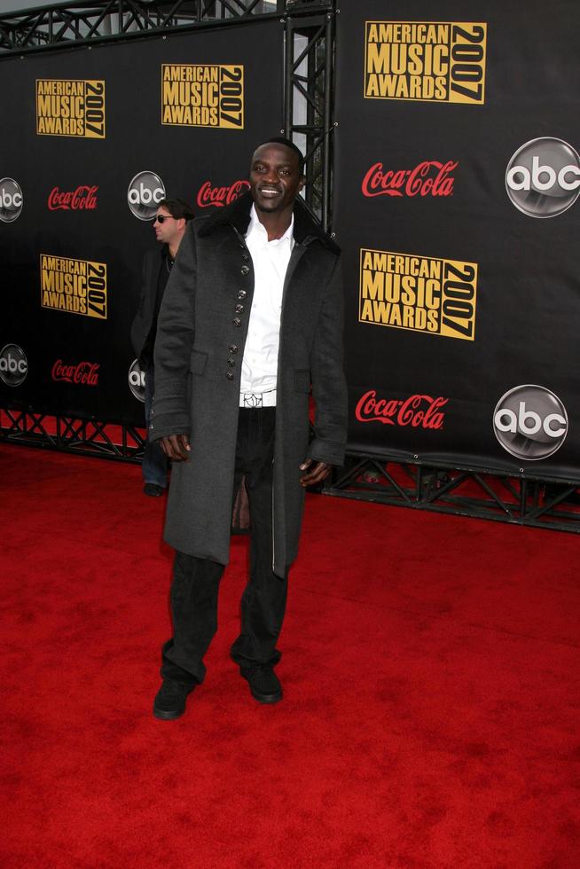 Akon American Music Awards 2007 Nokia Theater Los Angeles, CA November 18, 2007 2007 photo