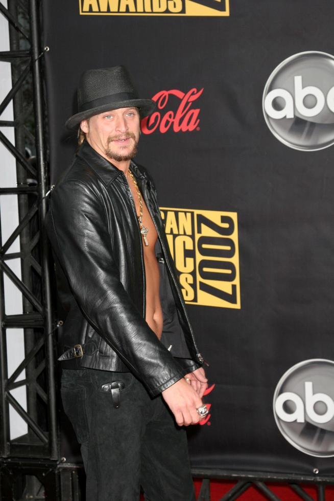 kid rock american music awards 2007 nokia theatre los angeles, ca 18 de noviembre de 2007 2007 foto