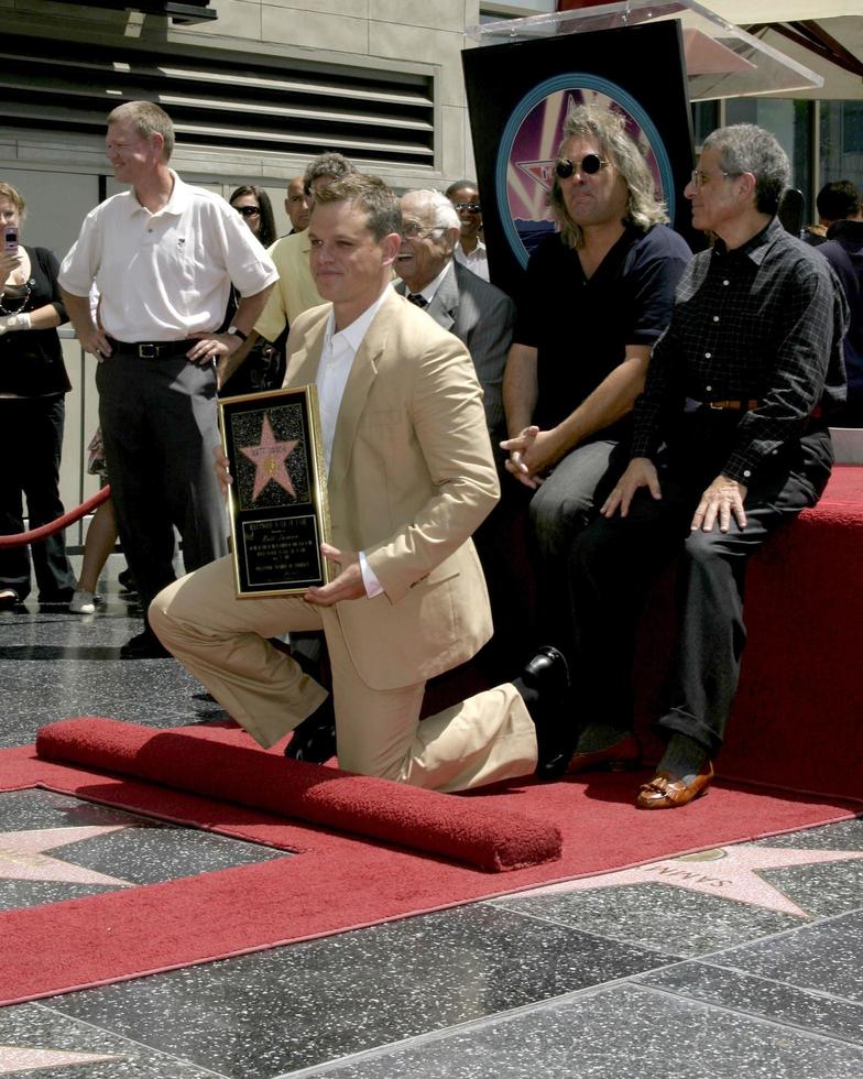 Matt Damon Matt Damon receives Star on the Hollywood Walk of Fame Los Angeles, CA July 25, 2007 2007 photo