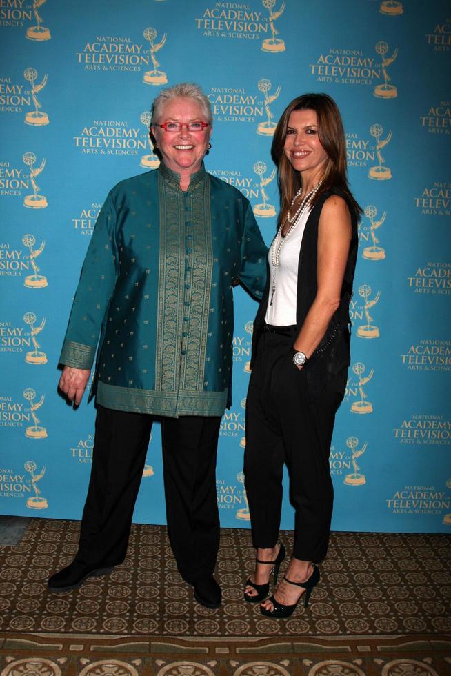 Susan Flannery and Finola Hughes at the Daytime Creative Emmy Awards at the Westin Bonaventure Hotel in Los Angeles, CA on August 29, 2009 photo
