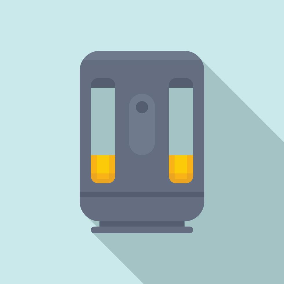 Electronic insect trap icon, flat style vector