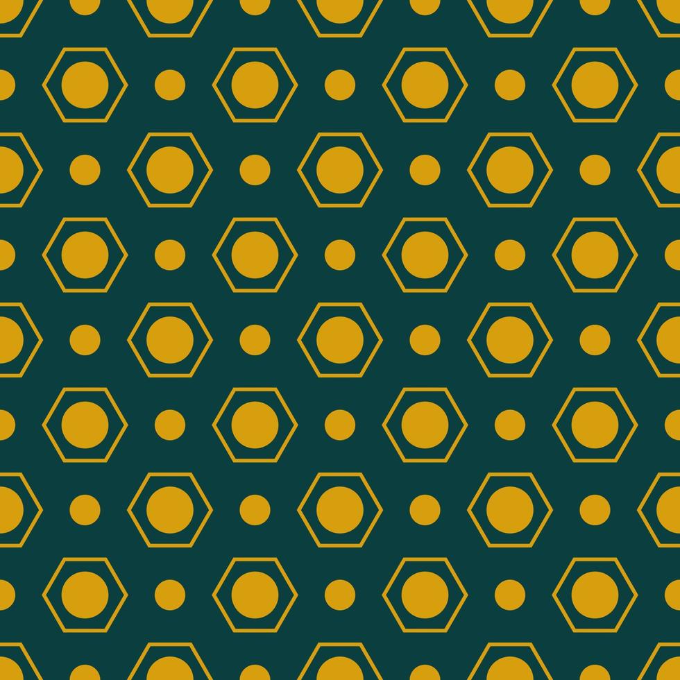 Seamless geometric pattern. Art deco style golden print pattern. Vector print for fabric background