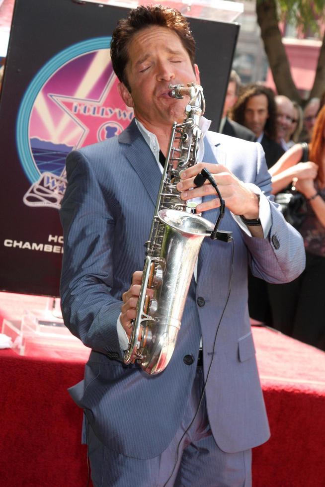 Dave Koz at the Hollywood Walk of Fame Star Ceremony honoring Dave Koz Capital Building in Hollywood Los Angeles, CA September 22, 2009 photo