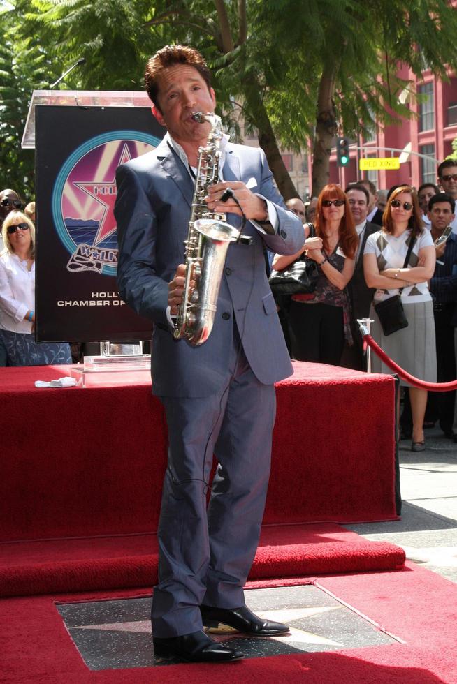 Dave Koz at the Hollywood Walk of Fame Star Ceremony honoring Dave Koz Capital Building in Hollywood Los Angeles, CA September 22, 2009 photo