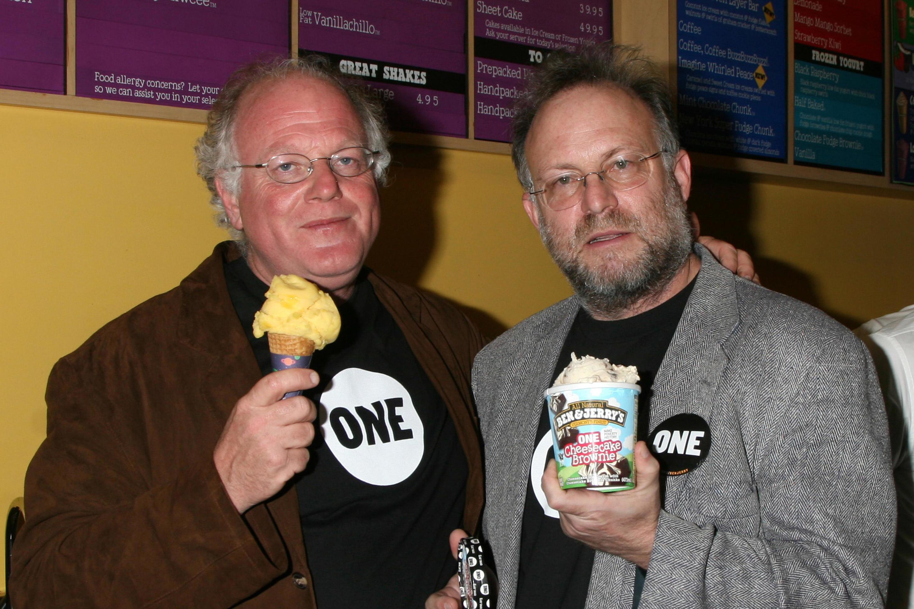 Ben Cohen and Jerry Greenfield of Ben and Jerry s Ben and Jerry s Press Ben Cohen and Jerry Greenfield of Ben and Jerry s Ben and Jerry s Press