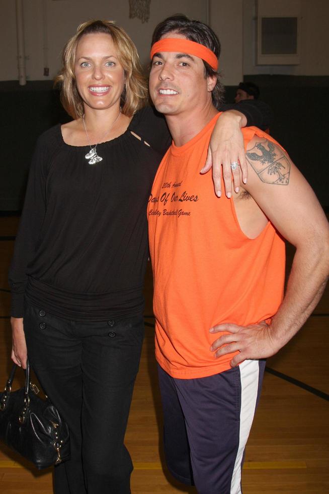 Arianne Zucker and Bryan Dattilo at the 20th James Reynolds Days of Our Lives Basketball Game at South Pasadena High School in Pasadena, CA on May 29, 2009 photo