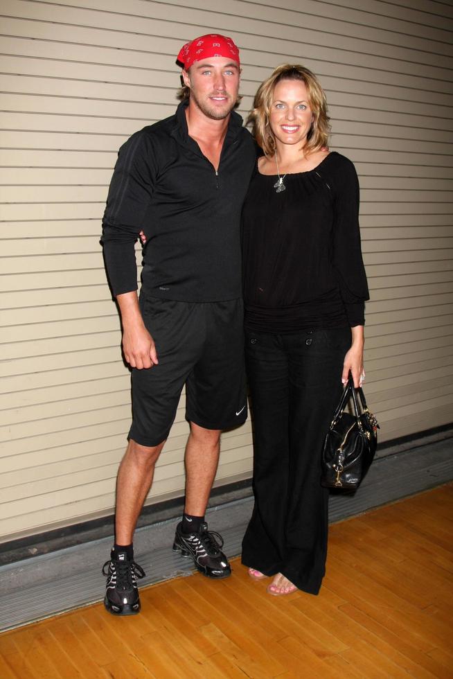 Kyle Lowder and Arianne Zucker at the 20th James Reynolds Days of Our Lives Basketball Game at South Pasadena High School in Pasadena, CA on May 29, 2009 photo