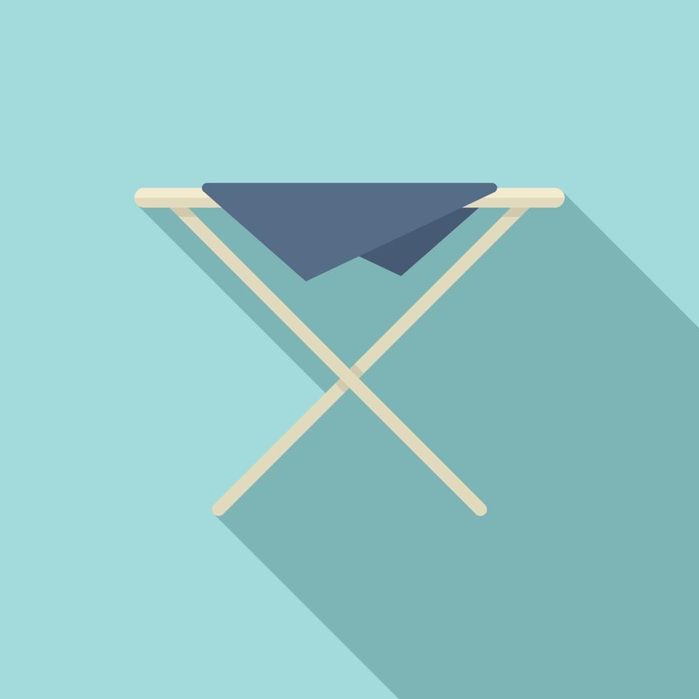 Iron board icon, flat style vector