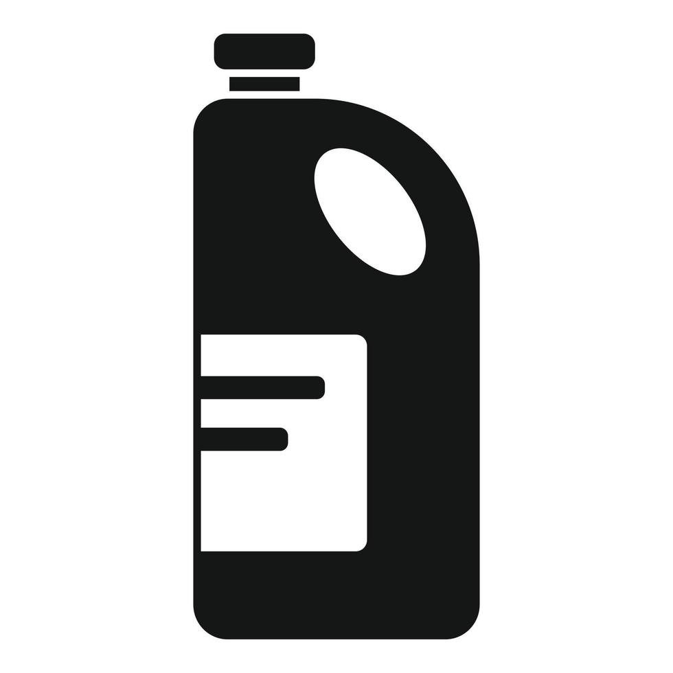 Toilet cleaner icon, simple style vector