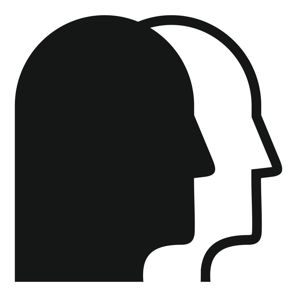 People empowerment icon, simple style vector