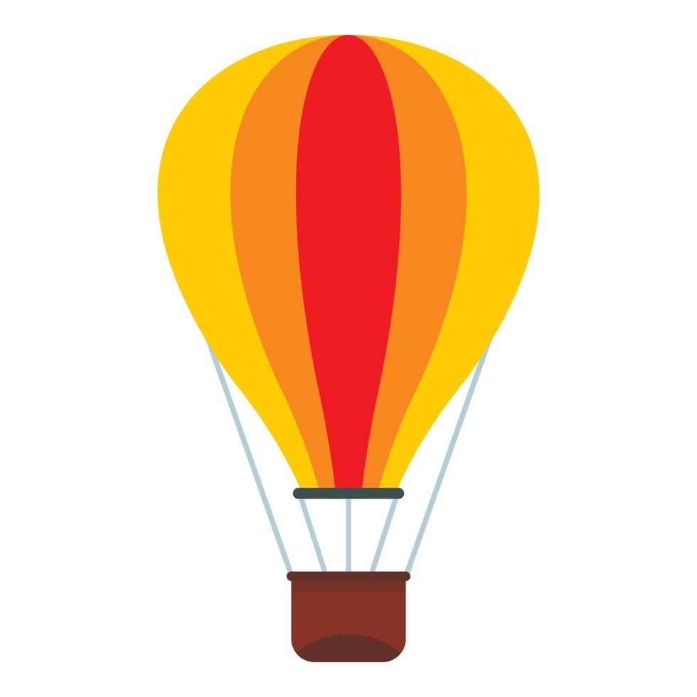 Baloon icon, flat style vector