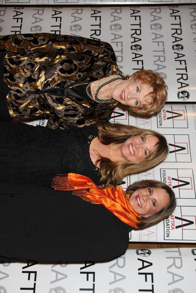Jeanne Cooper, Maria Arena Bell, and Jess Walton arriving at the AFTRA Media and Entertainment Excellence Awards AMEES at the Biltmore Hotel in Los Angeles,CA on March, 9 2009 photo