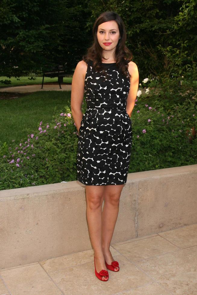Emily O Brien arriving at the Academy of Television Arts and Sciences reception for 2008 Daytime Emmy Nominees Savannah Resturant Burbank, CA June 9, 2008 photo