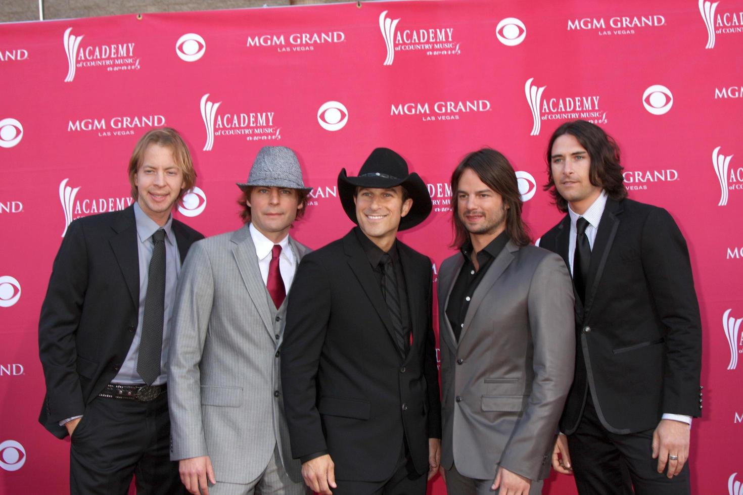 Lost Trailers arriving at the 44th Academy of Country Music Awards at the MGM Grand Arena in Las Vegas, NV on April 5, 2009 photo