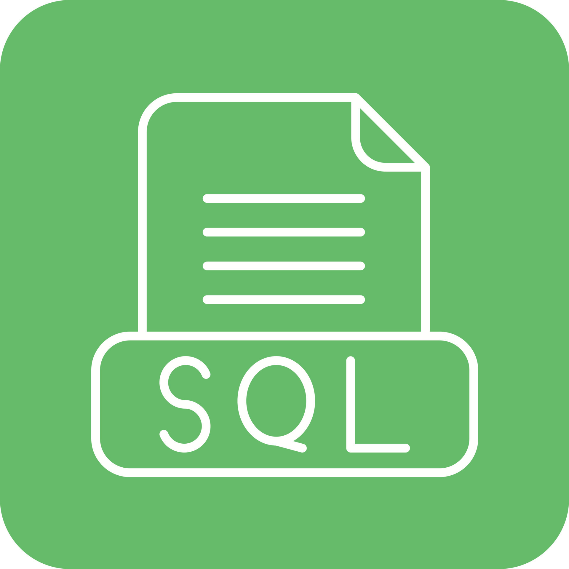 Sql File Line Round Corner Background Icons 14689653 Vector Art at Vecteezy