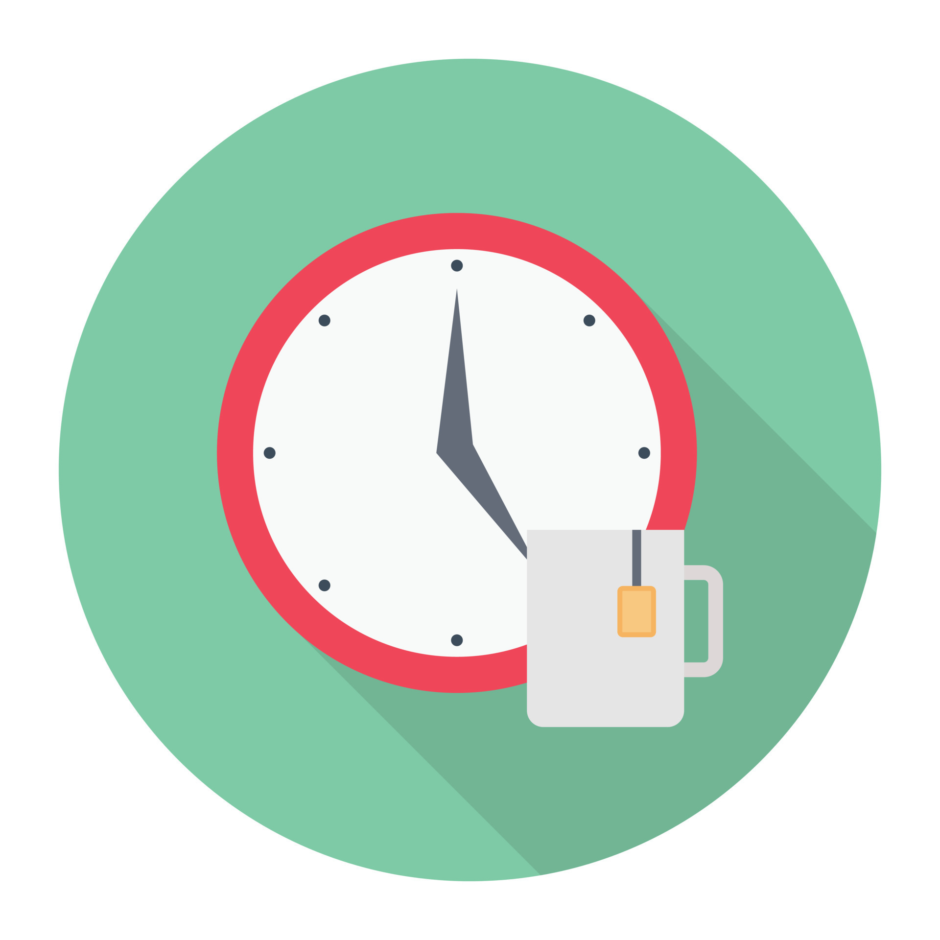 break time vector illustration on a background.Premium quality symbols