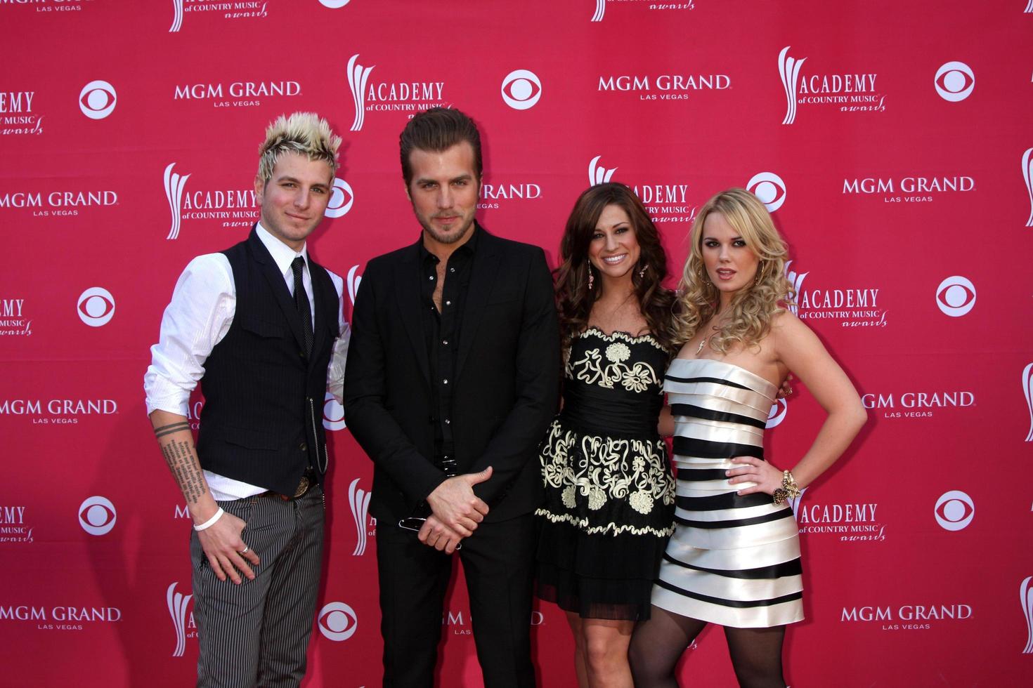 Gloriana arriving at the 44th Academy of Country Music Awards at the MGM Grand Arena in Las Vegas, NV on April 5, 2009 photo