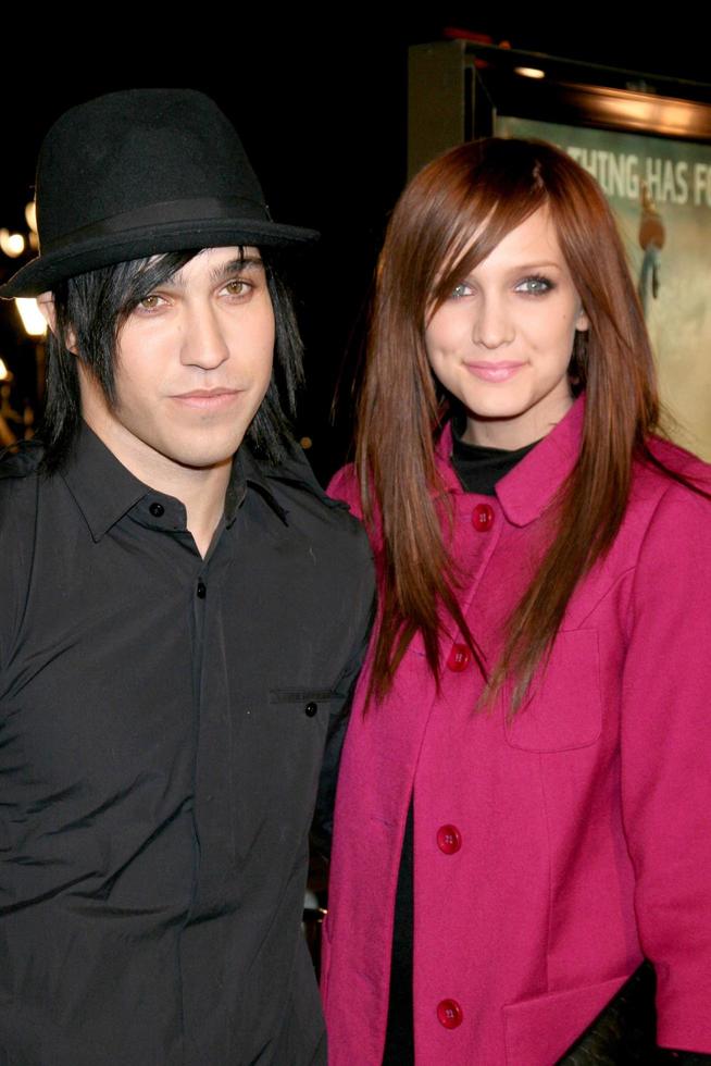 Peter Wentz and Ashlee Simpson Cloverfield Movie Premiere Paramount Studios Theate Los Angeles, CA January 16, 2008 photo