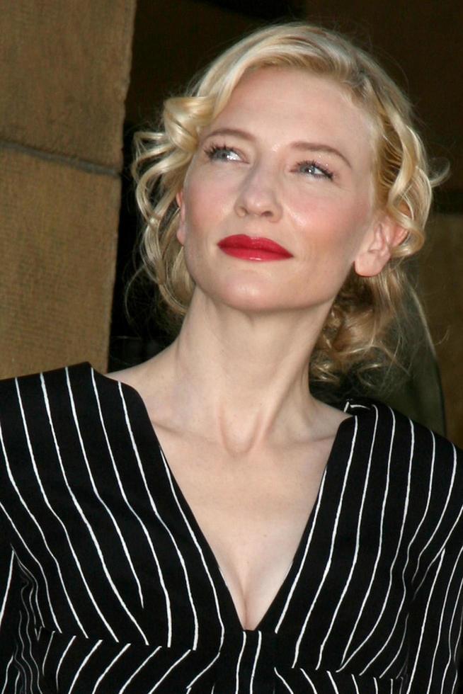 Cate Blanchett arriving to receive her Star on the Hollywood Walk of Fame in Los Angeles,, CA December 5, 2008 photo