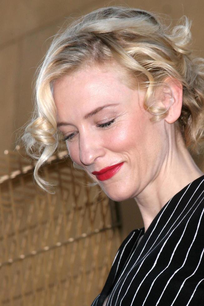 Cate Blanchett arriving to receive her Star on the Hollywood Walk of Fame in Los Angeles,, CA December 5, 2008 photo
