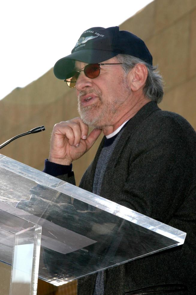 Steven Spielberg at Cate Blanchett s Star Ceremony on the Hollywood Walk of Fame in Los Angeles,, CA December 5, 2008 photo