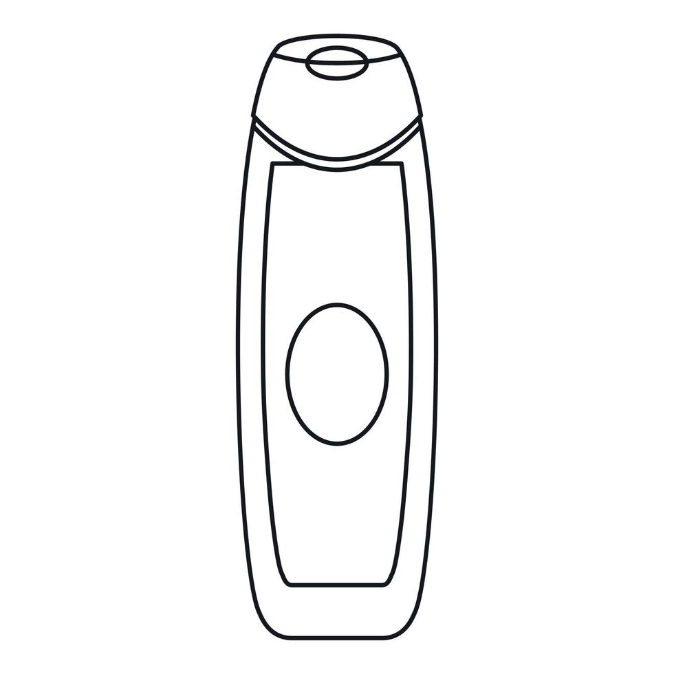 Deodorant icon, outline style vector