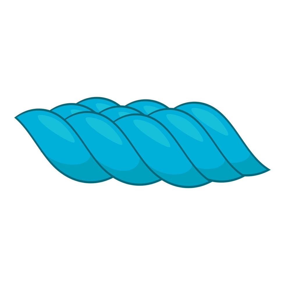 Sea wave icon, cartoon style vector