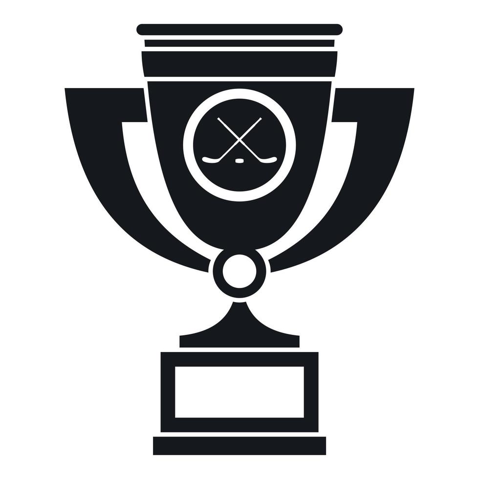 Cup icon, simple style vector