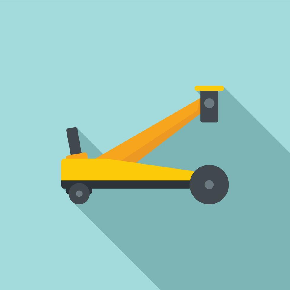 Jack-screw icon, flat style vector