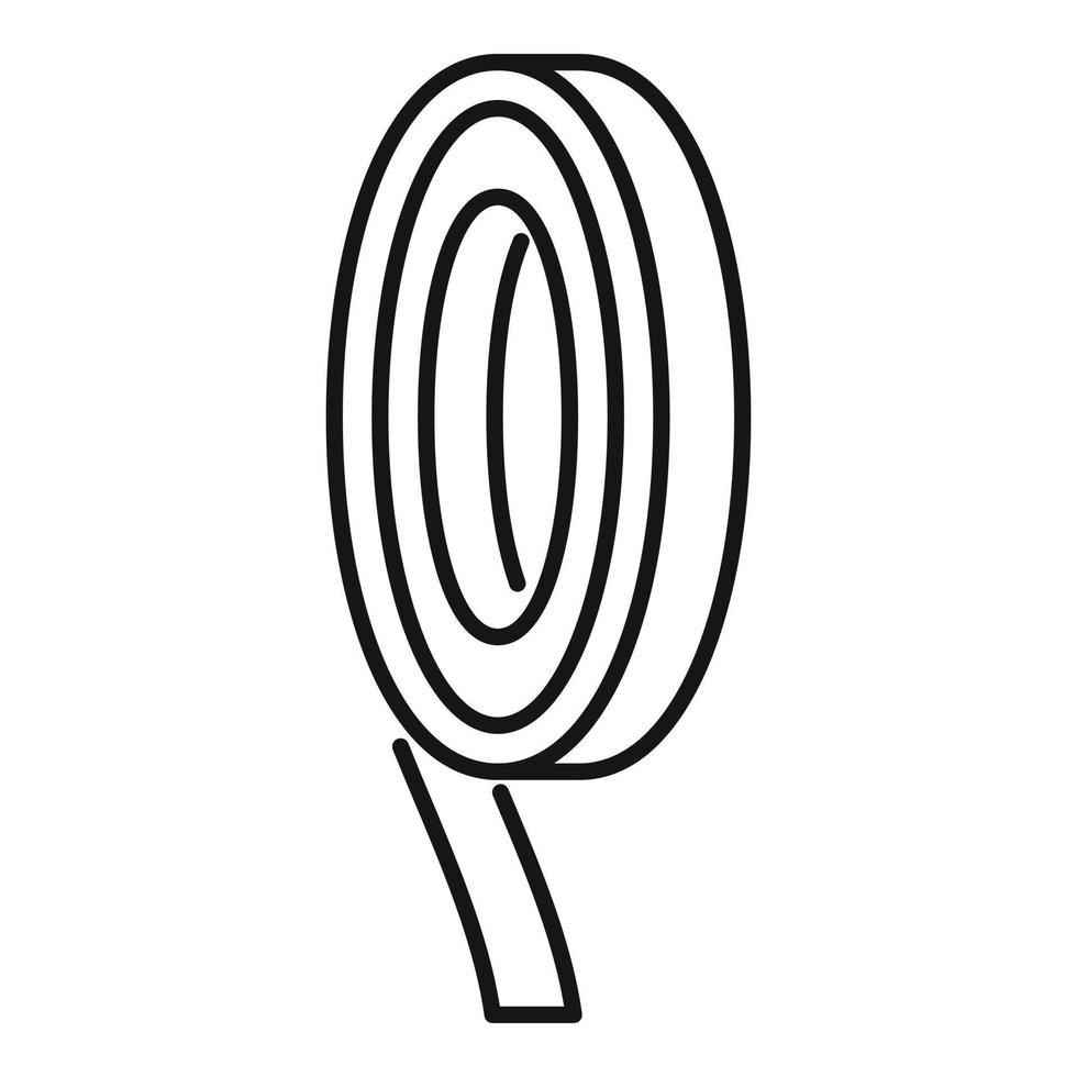 Office scotch icon, outline style vector