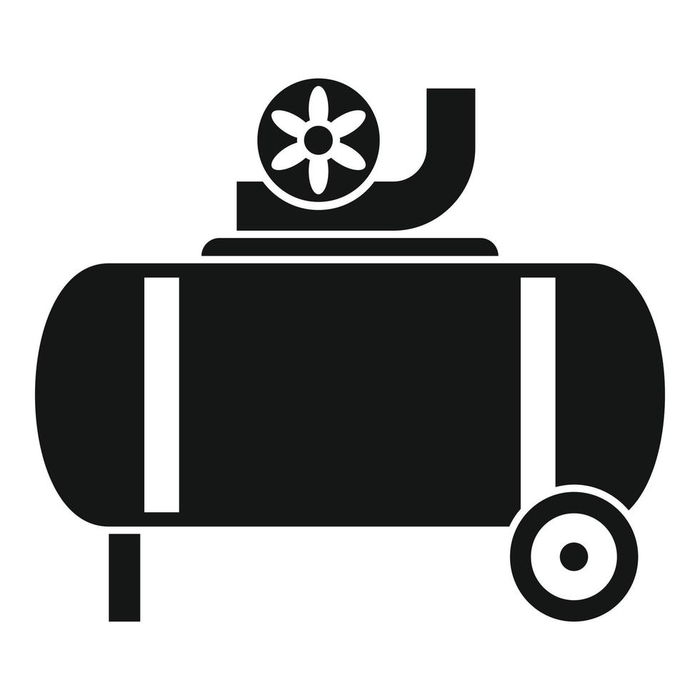 Power air compressor icon, simple style 14693578 Vector Art at Vecteezy