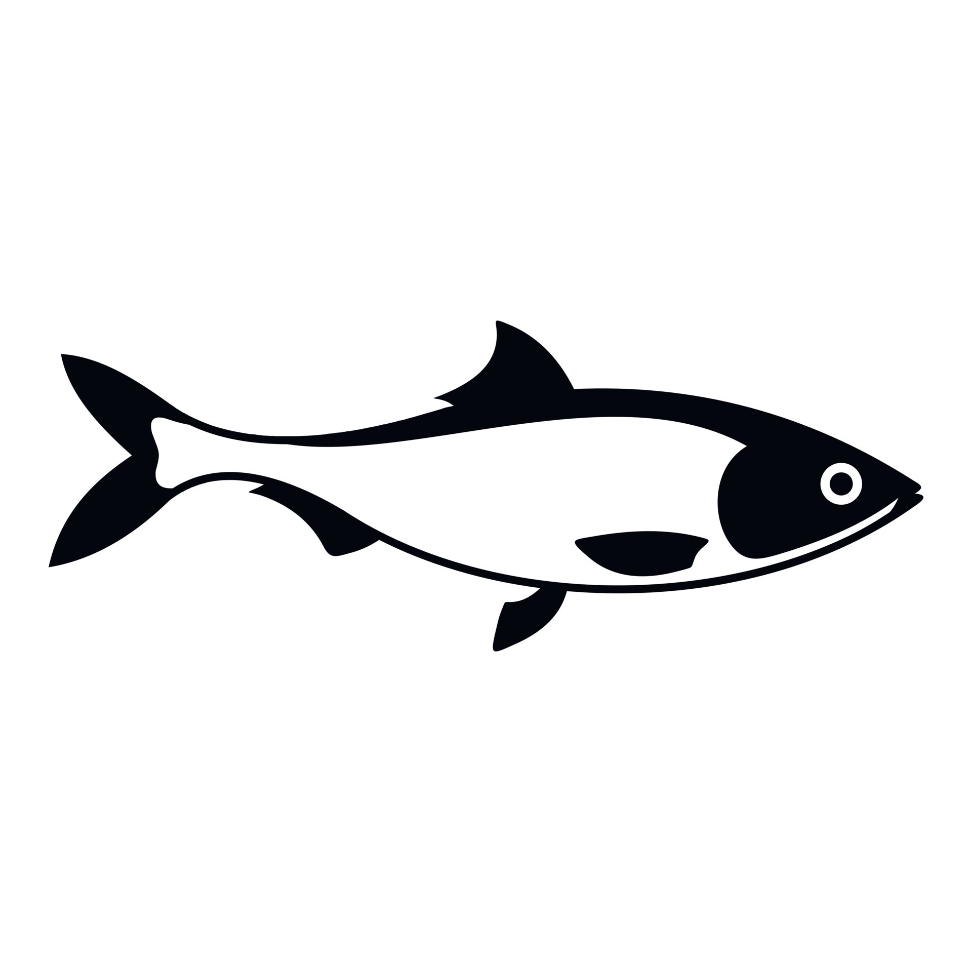 Fish icon, simple style 14694250 Vector Art at Vecteezy
