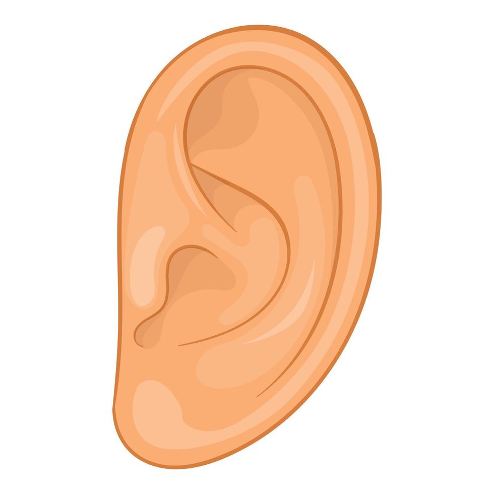 icono de oreja, estilo de dibujos animados 14694309 Vector en Vecteezy
