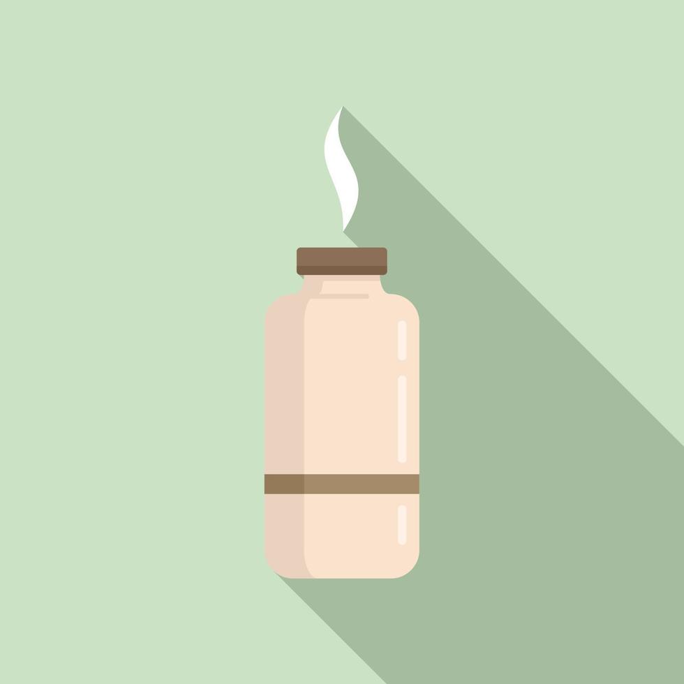 Glass diffuser icon, flat style vector