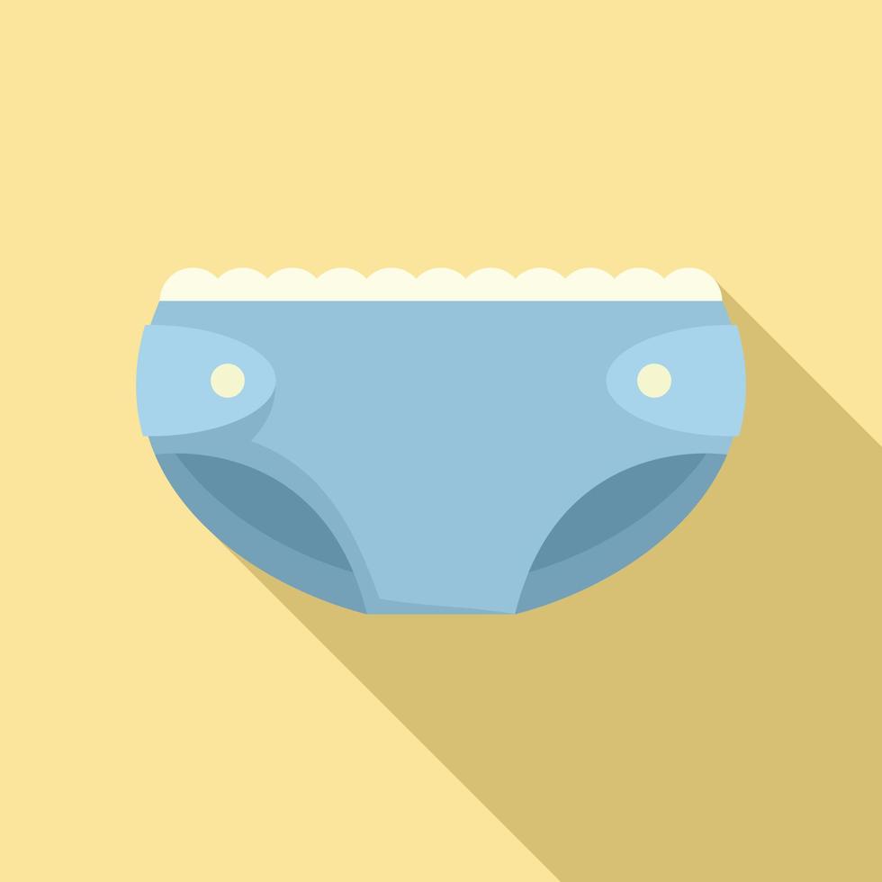 String diaper icon, flat style vector