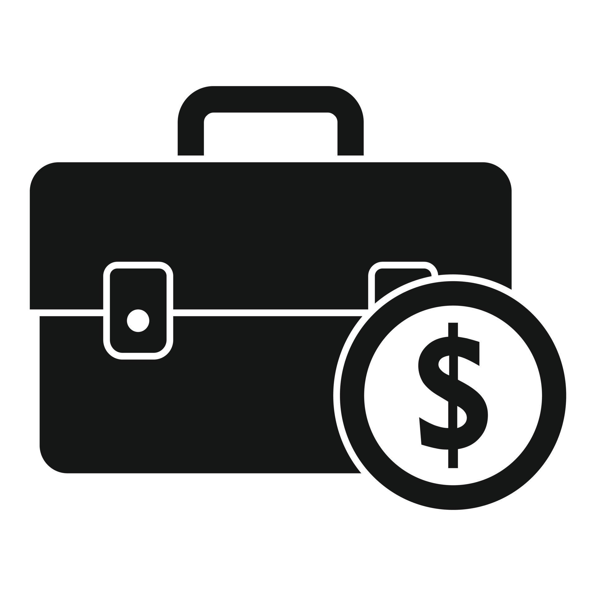 Broker briefcase icon, simple style 14694459 Vector Art at Vecteezy