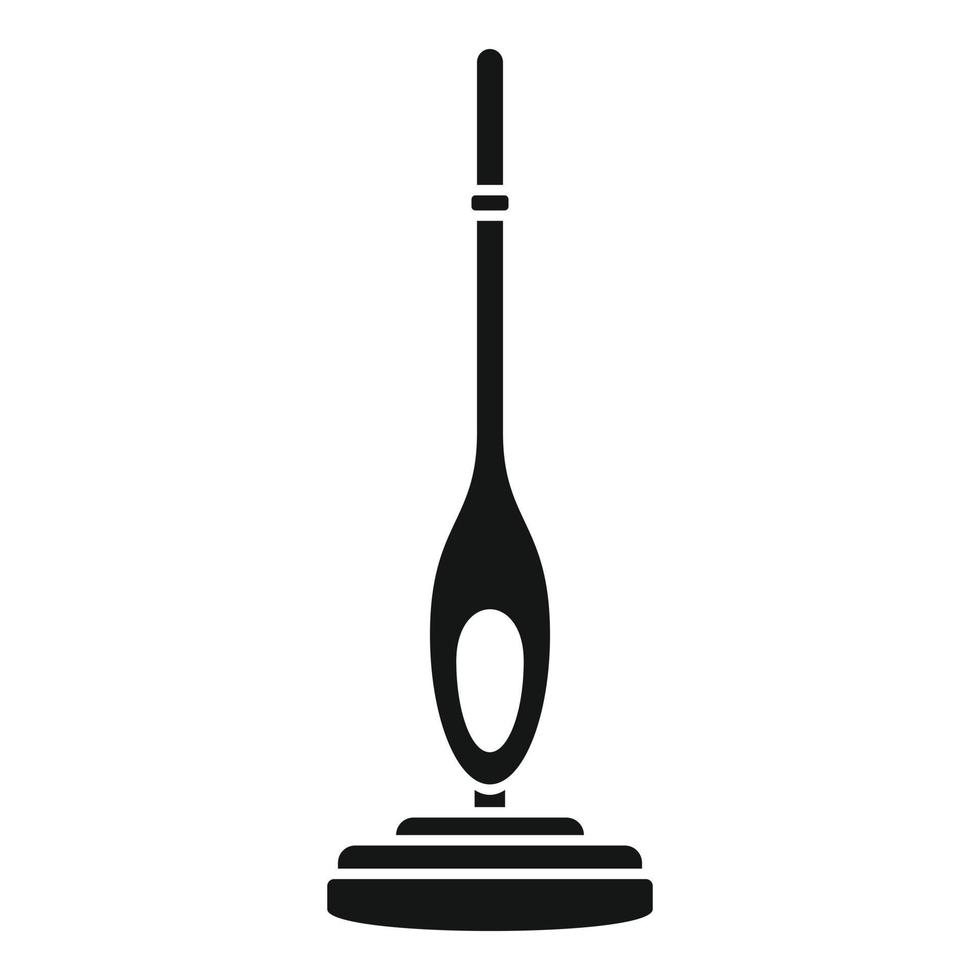 Stick steam cleaner icon, simple style vector