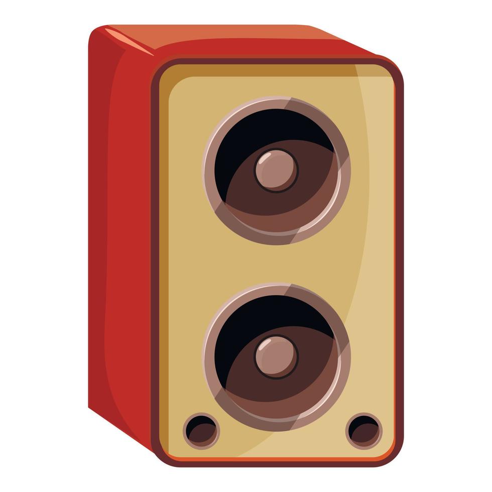 Sound speaker icon, isometric 3d style vector