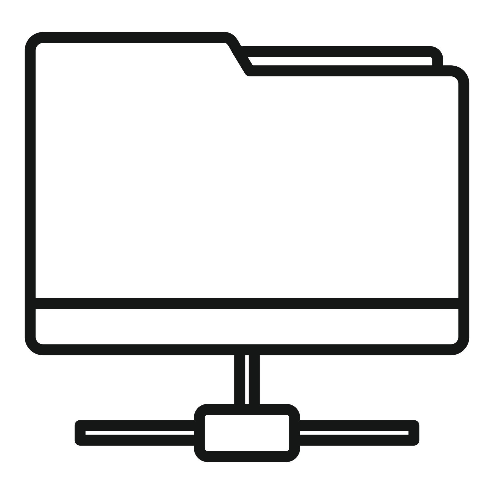 Network folder icon, outline style 14694694 Vector Art at Vecteezy