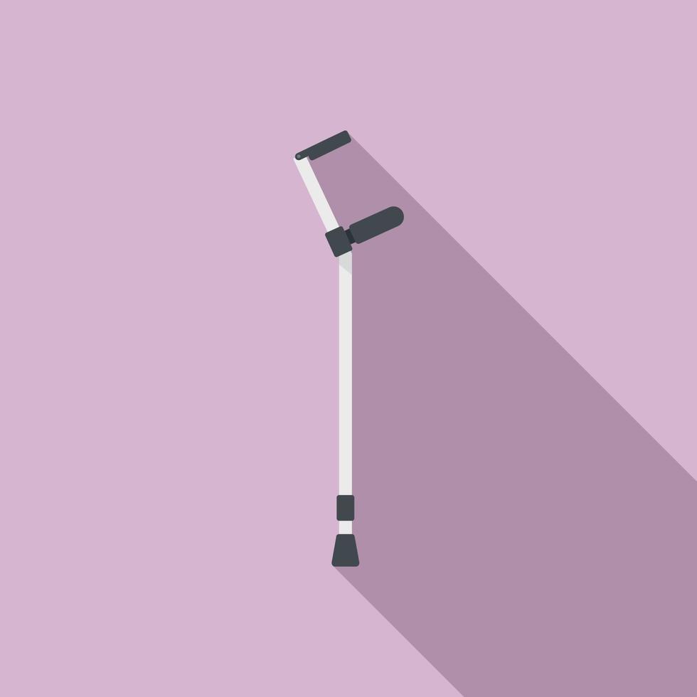 Nursing stick icon, flat style vector