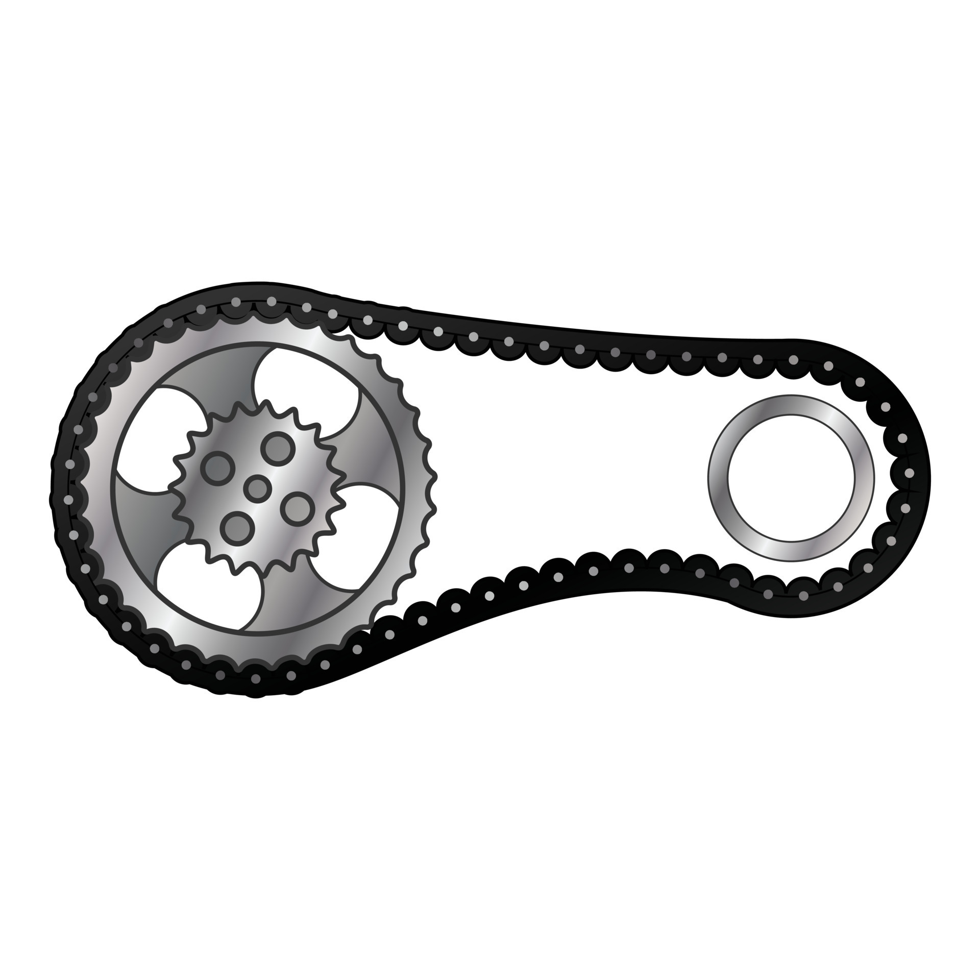 Car gear belt icon, cartoon style 14694855 Vector Art at Vecteezy