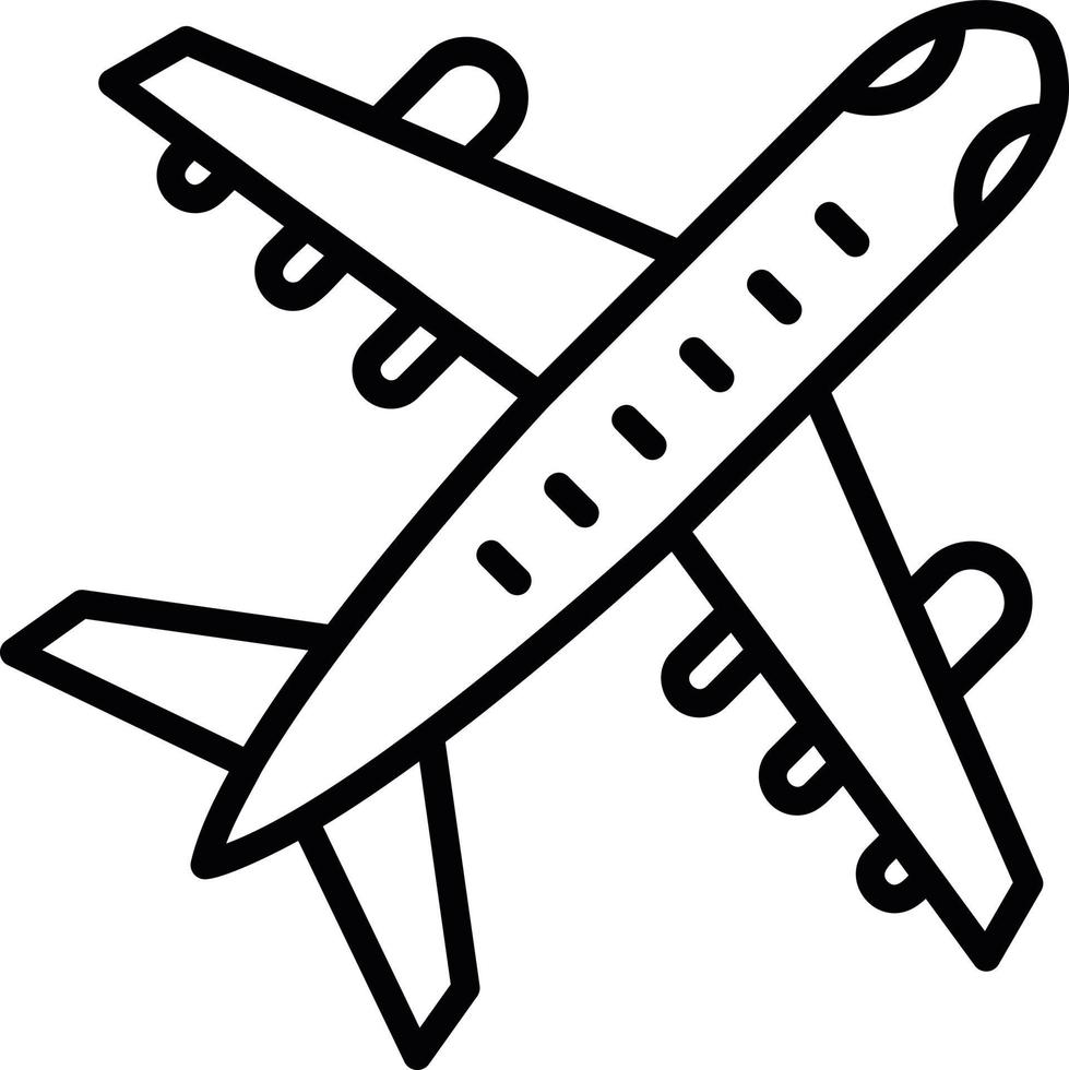 Plane Vector Icon