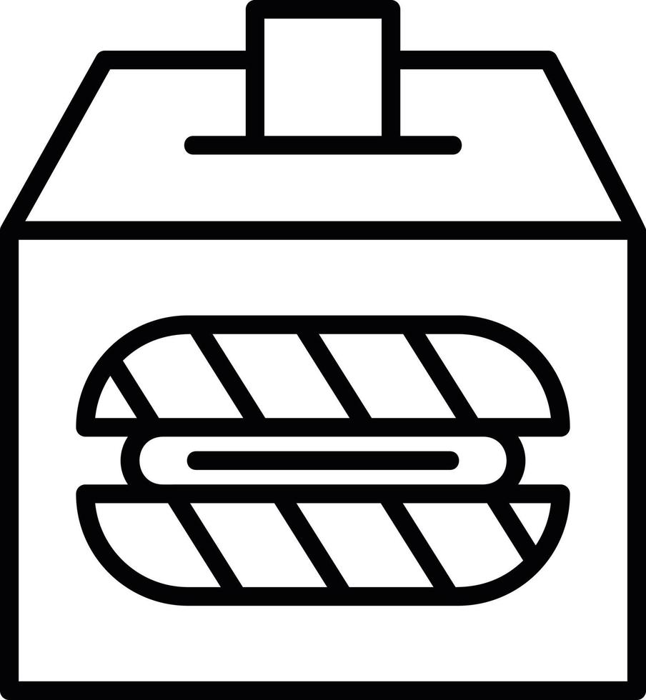 Bread Donation Vector Icon