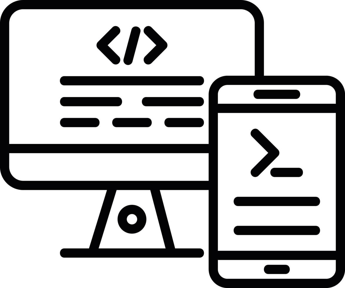 Code Terminal Vector Icon